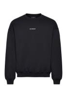 Daily Over D Crew Neck HAN Kjøbenhavn Black