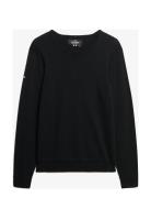 Merino Crew Jumper Superdry Black