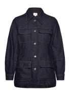 Finley Denim Jacket French Connection Navy