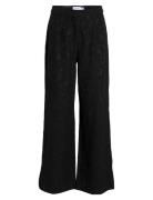 Visela Flower Hw Pants Vila Black