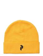 Logo Hat Peak Performance Yellow