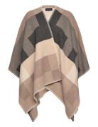 Palma Recycled Wool Blend Poncho Lexington Clothing Beige