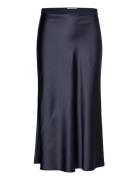 Hana Satin Skirt Ahlvar Gallery Blue