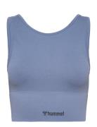 Hmlmt Adapt Seamless Reversible Top Hummel Blue