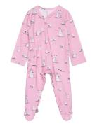 Baby Print Full Bodysuit Gugguu Pink