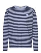 Tasaraita Men Ls Marimekko Blue