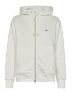 Shield Zip Hoodie GANT Cream