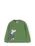 Knitwear Pullover For Baby Boy -Bci Boboli Green