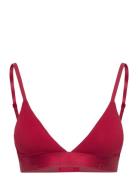 Lightly Lined Triangle Calvin Klein Red