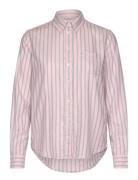 Reg Stripe Archive Oxford Bd Shirt GANT Pink