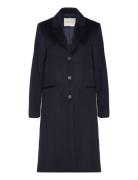 Classic Tailored Wool Coat GANT Navy