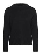 Essential Mock Neck Jumper Superdry Black