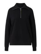 Sadie Half-Zip Sweatshirt Lexington Clothing Black