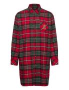 Lrl L/S His Sleepshirt Lauren Ralph Lauren Homewear Red