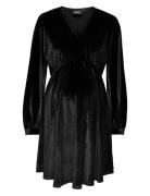 Olmesme Life Ls Velour Dnm Dress Only Maternity Black