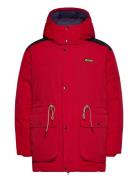 Cp Montana 4 Pocket Parka W Detachable Hooded Ciesse Piumini Red