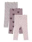 Hcliva - Legging 3-Pack Hust & Claire Pink