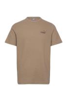 Ess Elevated Waffle Tee PUMA Beige