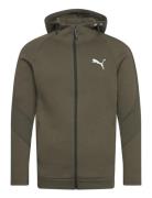 Evostripe Full-Zip Hoodie Dk PUMA Khaki