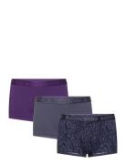 Core Minishorts 3P Björn Borg Purple