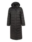 Joana W Long Puffer Jacket Whistler Black