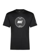 Nike M Ss Hydroguard Lead Line NIKE SWIM Black