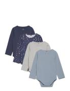 Tnsbbaby Boys Basic L_S Body Multi Pack The New Navy