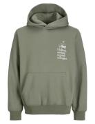 Jprblajulian Sweat Hood Styd Aw24 Jack & J S Green