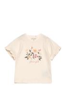 T-Shirt Ss Minymo Cream