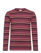 T-Shirt Ls Y/D Rib Minymo Red