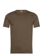 Mmgperry V-Ss Tee Mos Mosh Gallery Khaki