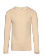 T-Shirt Ls Rib Huttelihut Cream