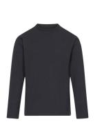 Turtle Neck T-Shirt Ls Minymo Navy