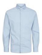 Jjeaxel Stretch Shirt Ls Noos Jnr Jack & J S Blue