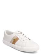 Janson Ii Leather Sneaker Lauren Ralph Lauren White