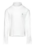 Shield Ls Turtle Neck GANT White