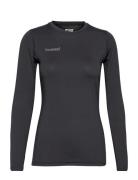 Hml First Performance Women Jersey L/S Hummel Black