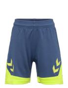 Hmllead Poly Shorts Kids Hummel Blue