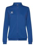 Hmlauthentic Pl Zip Jacket Woman Hummel Blue