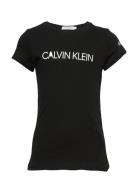 Institutional Slim T-Shirt Calvin Klein Black