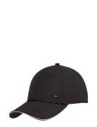 Corp 6 Panel Cap Recycled Poly Tommy Hilfiger Black