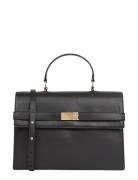 Th Heritage Flap Satchel Tommy Hilfiger Black