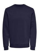 Onsceres Crew Neck Noos ONLY & SONS Navy