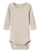 Nbfgago Ls Slim Body Lil Noos Lil'Atelier Beige