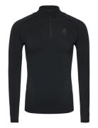 Odlo Performance Warm Bl Top Turtle Neck L/S Half Zip Odlo Black