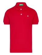 H/S Polo Shirt United Colors Of Benetton Red