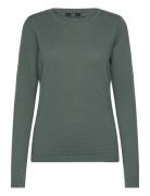 Vmmcare Structure Ls O-Neck Blou Noos Vero Moda Maternity Green