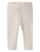 Nbfrachel Nis Slim Leggings Lil Noos Lil'Atelier Cream