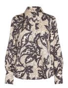 Floretbbelas Shirt Bruuns Bazaar Beige