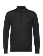 Mode Merino Ls Polo AllSaints Black